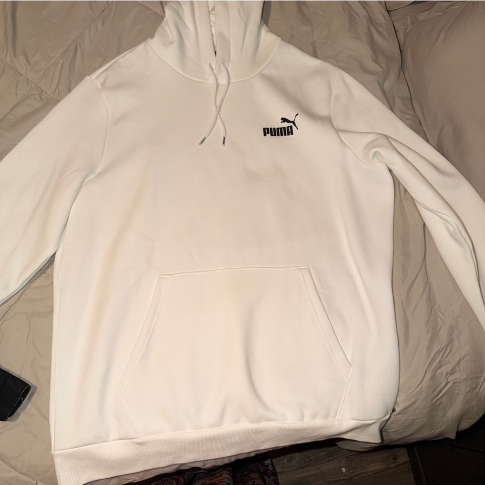 Puma Classic White Sweatshirt